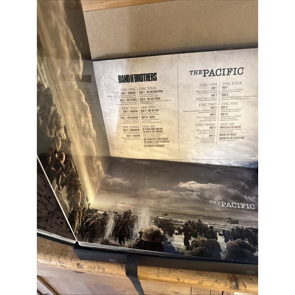 Band of Brothers / the Pacific Tom Hanks And Steven Spielberg DVD Box Set - Picture 11 of 16